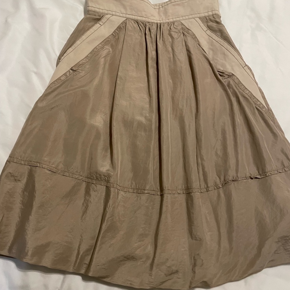 Elegant Tan Skirt